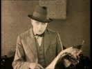The Lodger (1927)Malcolm Keen and newspaper